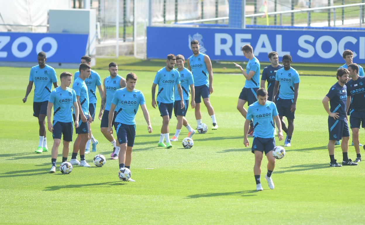 Entrenamientos real sociedad horarios